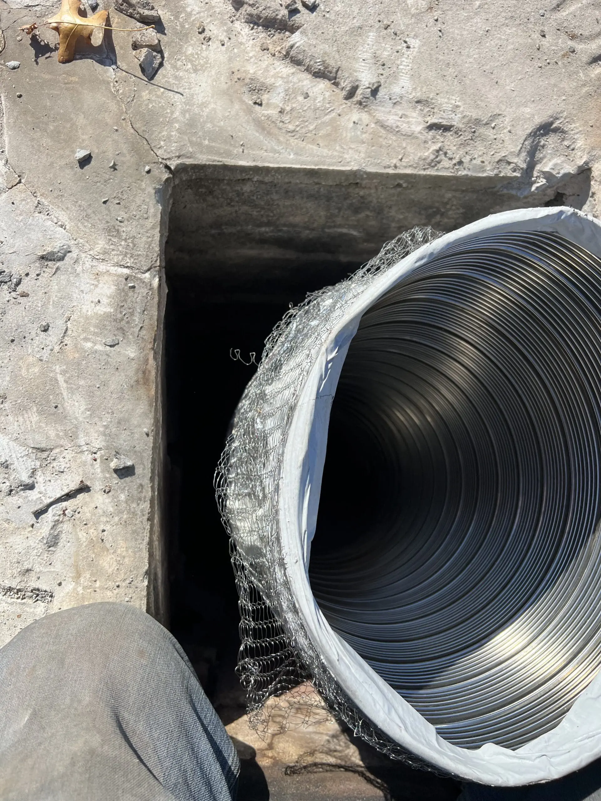 Chimney Liner Installation